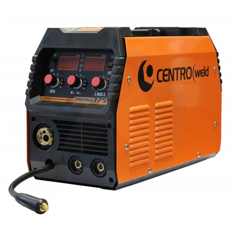 Centroweld MIG PROMIG 175 multifunkciós CO2/MMA hegesztőgép Sárga (5kg dobméret)