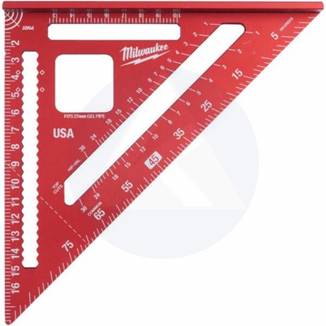 Derékszög és szögmérő 180 mm MILWAUKEE 4932472124