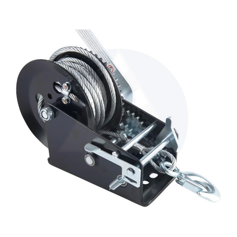 EXTOL 8861305 kézi csörlő drótköteles 1.350 kg