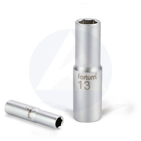 FORTUM 4700517 1/2" 17 mm hosszított dugókulcs
