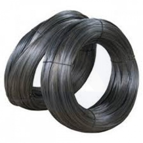 Fekete félkemény huzal 2,8 mm-es (kb. 0,058 kg/m)