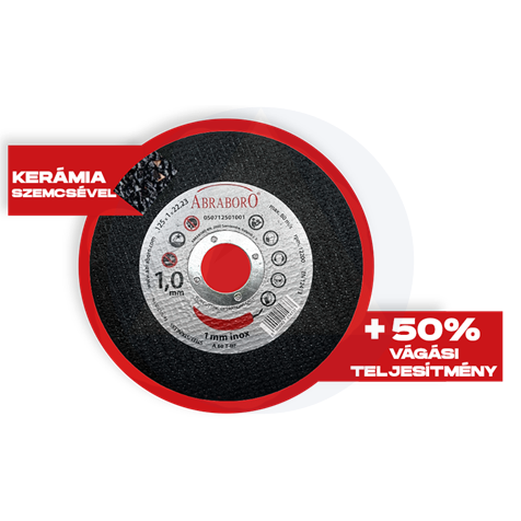 Fém vágókorong 150x1,6 INOX ABRABORO