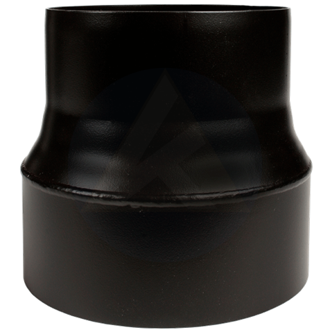 Füstcső szűkítő bővítő 130/150 mm VASTAGFALÚ (1,8mm)