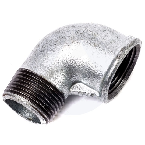Horganyzott könyök KB 20-as 1/2"