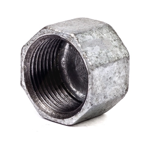 Horganyzott zárókupak 6/4"