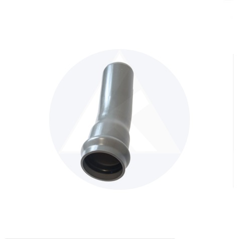 KM PVC nyomócsőív 225x22 fok