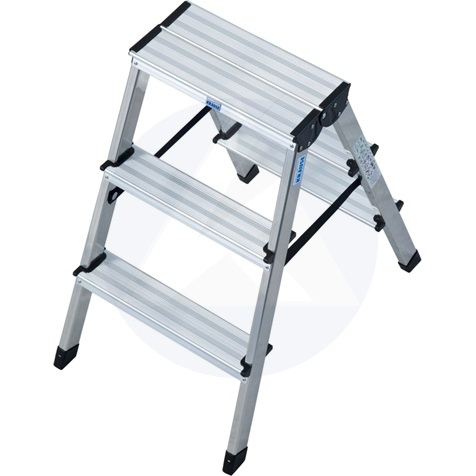 KRAUSE 120328 Monto DOPPLO 2x3 fokos két oldalon járható állólétra