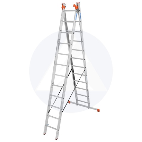 KRAUSE 129703 Monto TRIBILO sokcélú létra 3x12 fokos