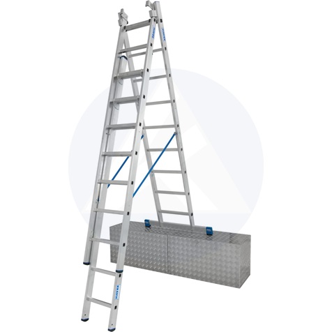 KRAUSE 133755 STABILO 3x9 fokos sokcélú létra lépcsőfunkcióval