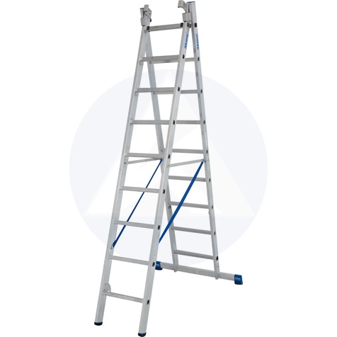 KRAUSE 133755 STABILO 3x9 fokos sokcélú létra lépcsőfunkcióval