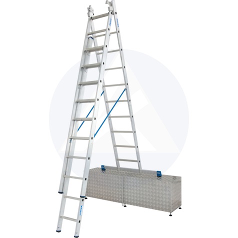 KRAUSE 133762 STABILO 3x10 fokos sokcélú létra lépcsőfunkcióval