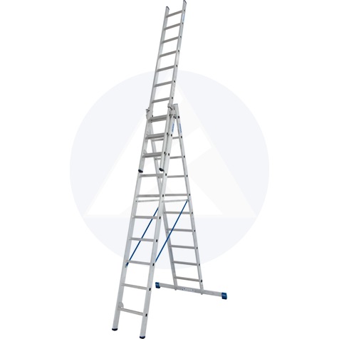 KRAUSE 133762 STABILO 3x10 fokos sokcélú létra lépcsőfunkcióval