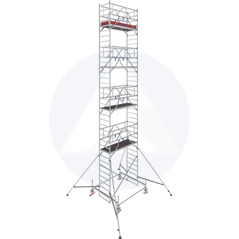 KRAUSE 773074 STABILO 100-as sorozat 10,4 M gurulóállvány (2x0,75m) (Extra kedvezmény, részletek a cikkleírásban)