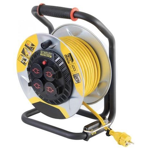 Kábeldob 25 m gumikábel 3x2.5 mm2 STANLEY H07RN-F 3G