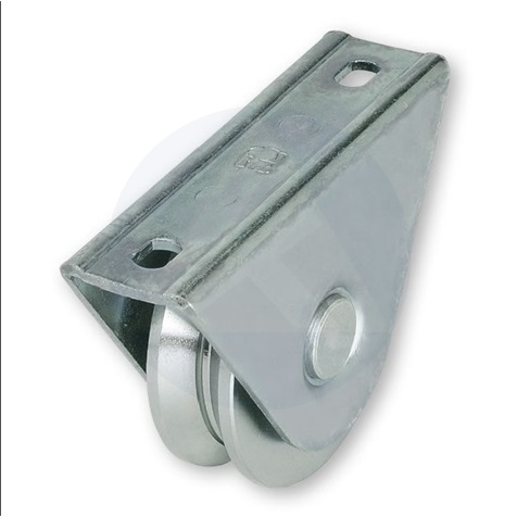 Kapu kerék 80 mm "Y" profil villaszerkezettel 411080