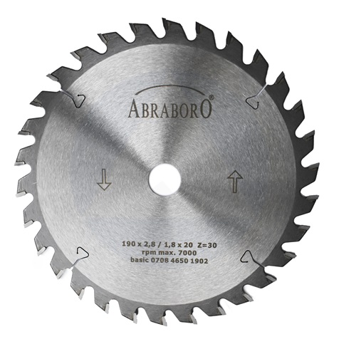 Körfűrészlap 160x20 mm Z20 vidiás /basic/ ABRABORO