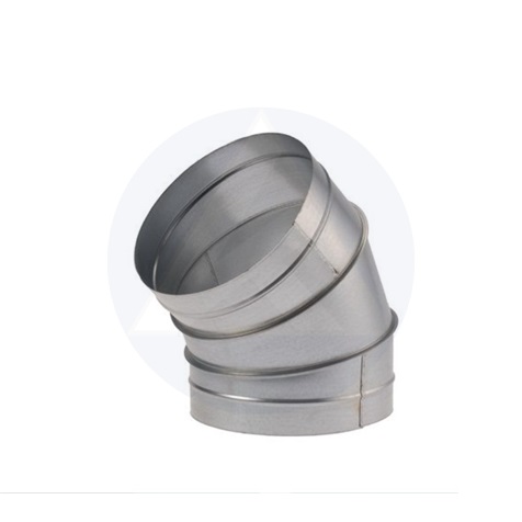 Légtechnikai könyökidom D250 45°