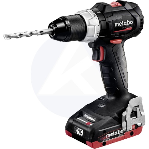 METABO BS 18 LT BL SE akkus fúró-csavarozó /2 db 18V/4.0 Ah + 1 db 18V/5.2 Ah Li-HD akkuval/