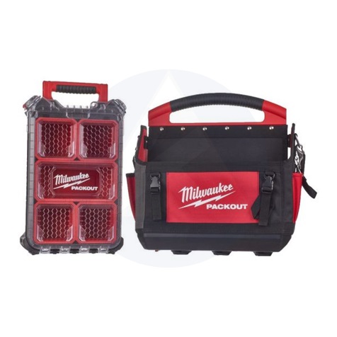 MILWAUKEE 4932464085  PACKOUT szerszámtáska nyitott 40 cm