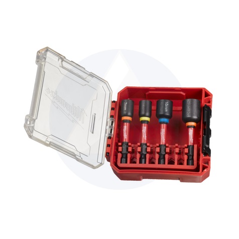 MILWAUKEE 4932492445 anyabehajtó készlet mágneses,színkódolt /7,8,10,13 mm/