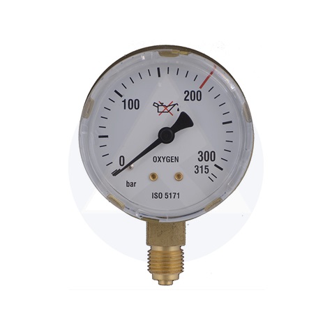 Mérőóra Oxigén nagynyomású 63 mm