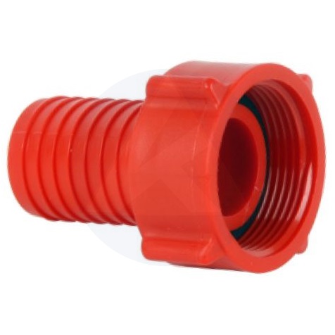 Műanyag tömlővég 3/4" - 1/2"