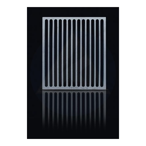 Rostély 27x31x2 cm