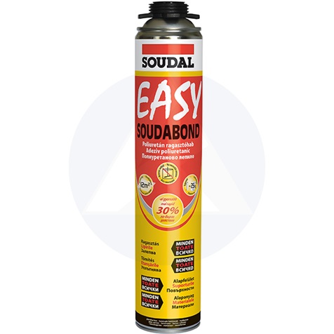 SOUDAL EASY ragasztó purhab 750 ml pisztolyhoz