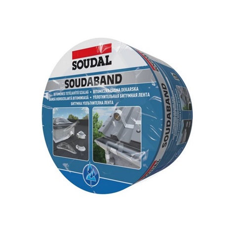 SOUDAL öntapadós bitumines szigetelőszalag 10 cm x 10 fm graphit