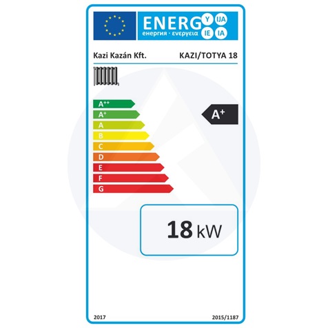 Vegyestüzelésű Kazán 18 KW Totya S 18 B