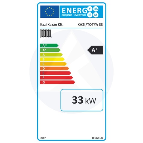 Vegyestüzelésű Kazán 33 KW Totya S 33 B