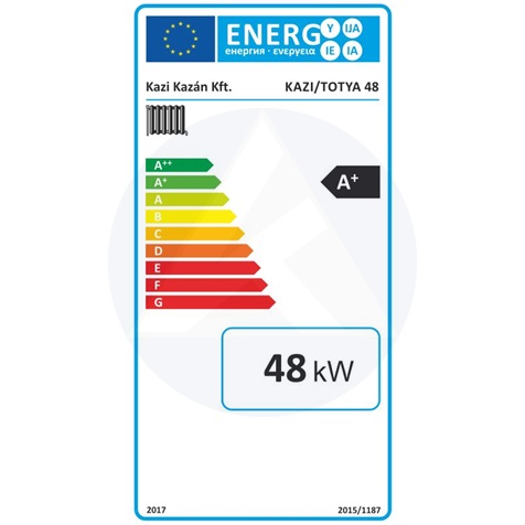 Vegyestüzelésű Kazán 48 KW Totya S 48 B